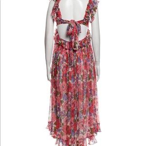 Zimmermann Floral Silk Long Dress sz 1